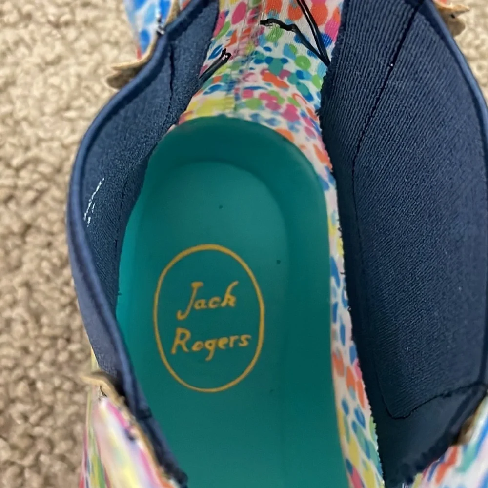 JACK ROGERS Sallie Rainbow Rain Boots